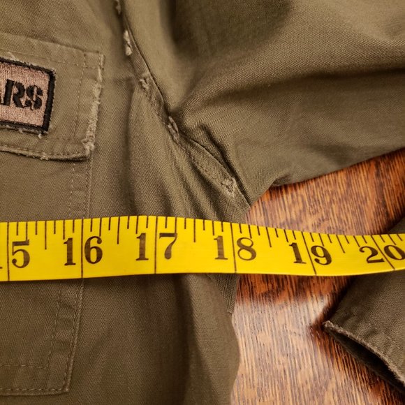 Alpinestars Olive Green Military Shirt Jacket - Picture 12 of 13